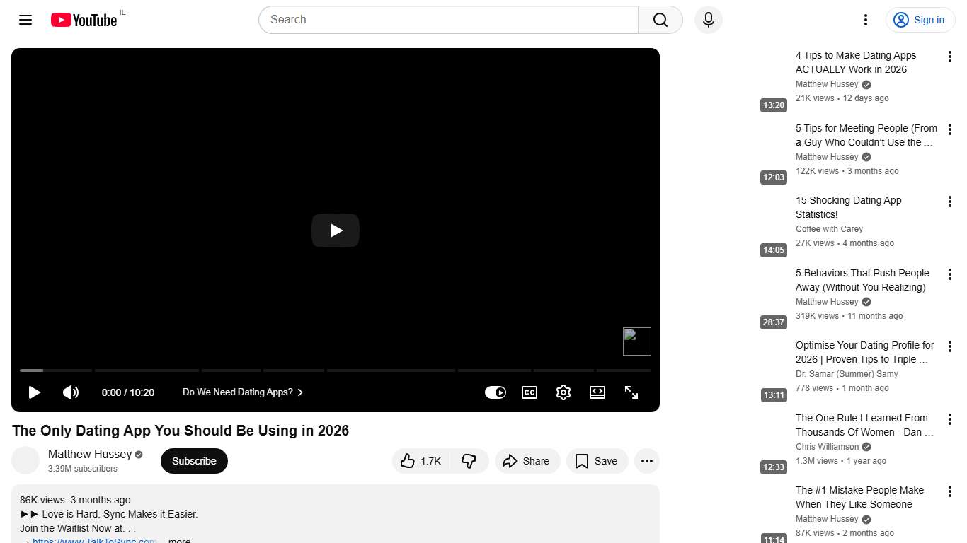 The Only Dating App You Should Be Using in 2026 - YouTube